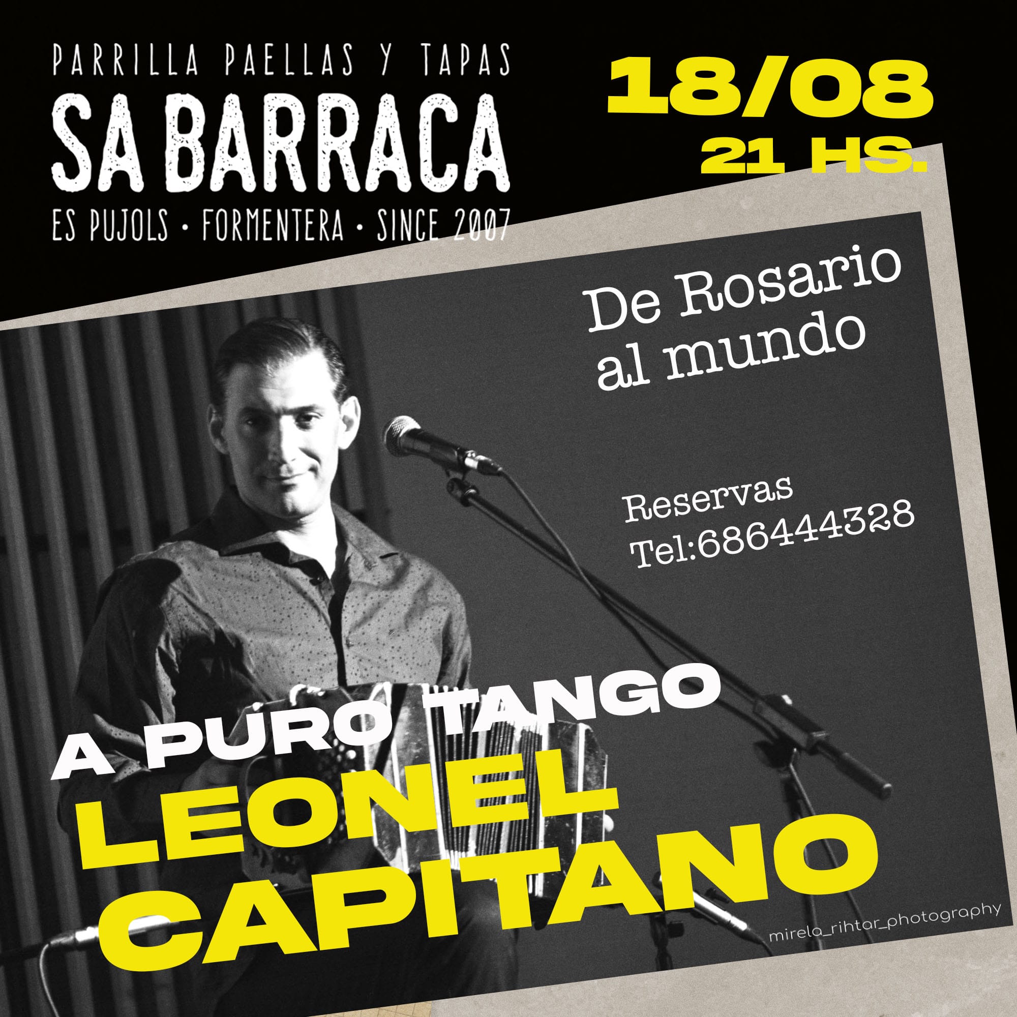 Terraza de Restaurante Sa Barraca - Argentino en Es Pujols